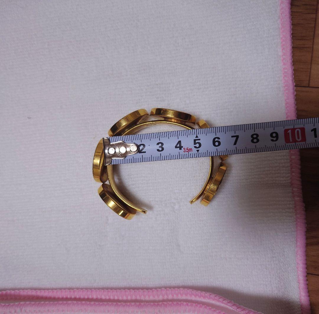 シャネル　ヴィンテージ　ココマークバングル