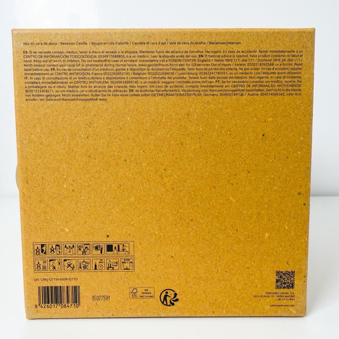LOEWE ロエベ キャンドル ビーワックス ブロンズ