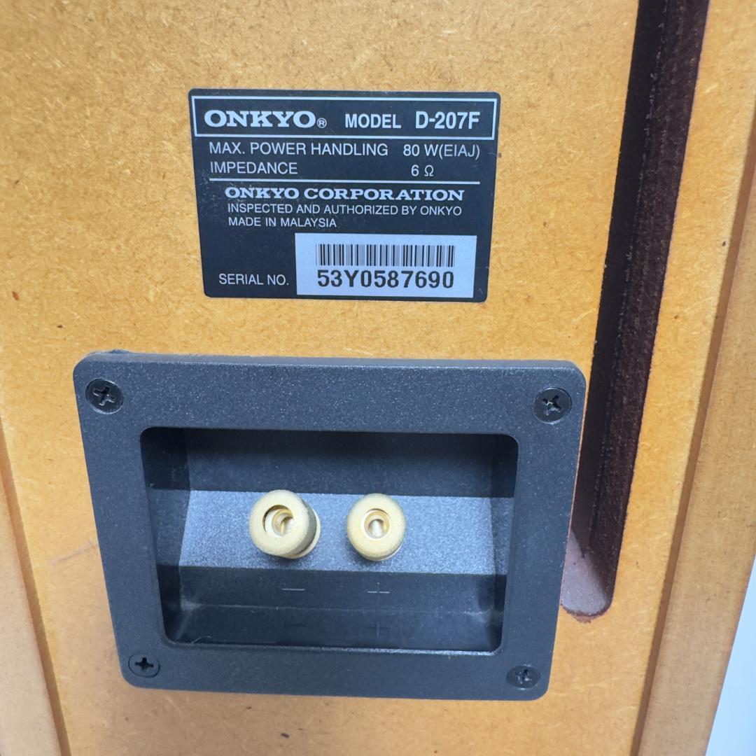 ONKYO オンキョー D-207F トールボーイ スピーカー システム