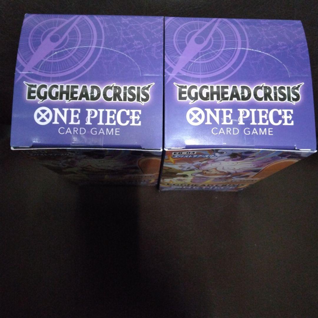 ワンピースカードEGGHEADCRISISシール付きBOX