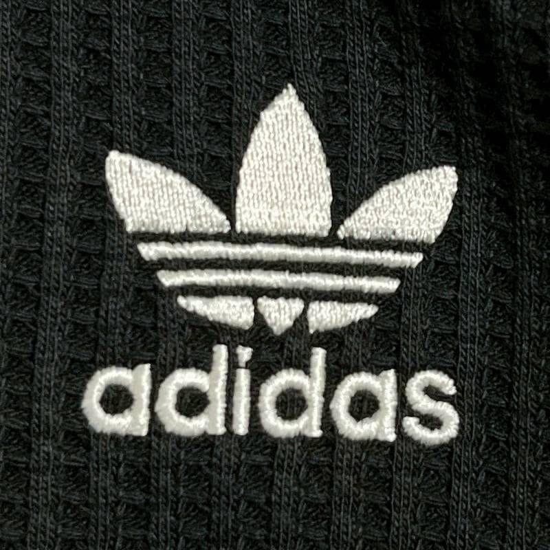 ☆8289 adidas ワッフル クラシック トラックトップ ブラック XL