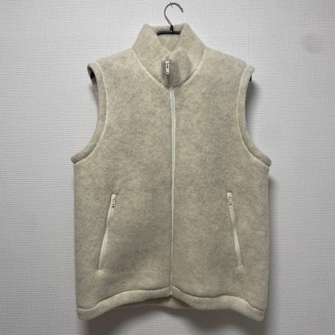 YAECA WOOL VEST ウール ジップ ベスト S 11452 ヤエカ