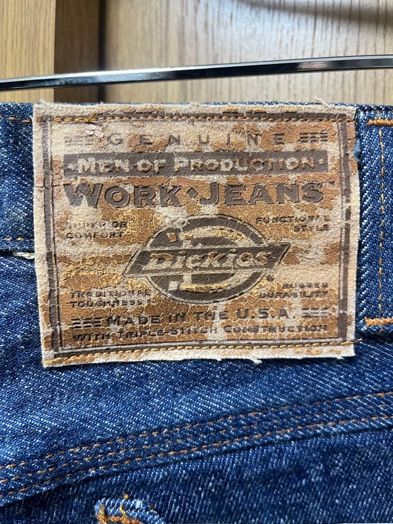 90s Dickies ペインターデニムパンツ　デッドストック　USA製
