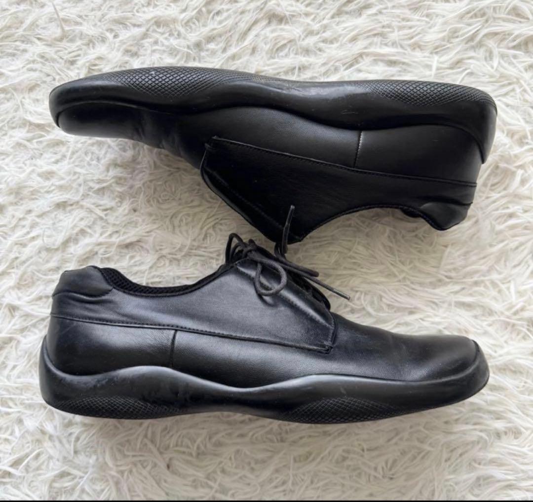 プラダスポーツ　アメリカズカップ　革靴　アーカイブ