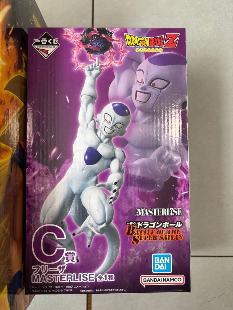 ドラゴンボール　一番くじ　A賞超サイヤ人３孫悟空　C賞フリーザ　フィギュアセット