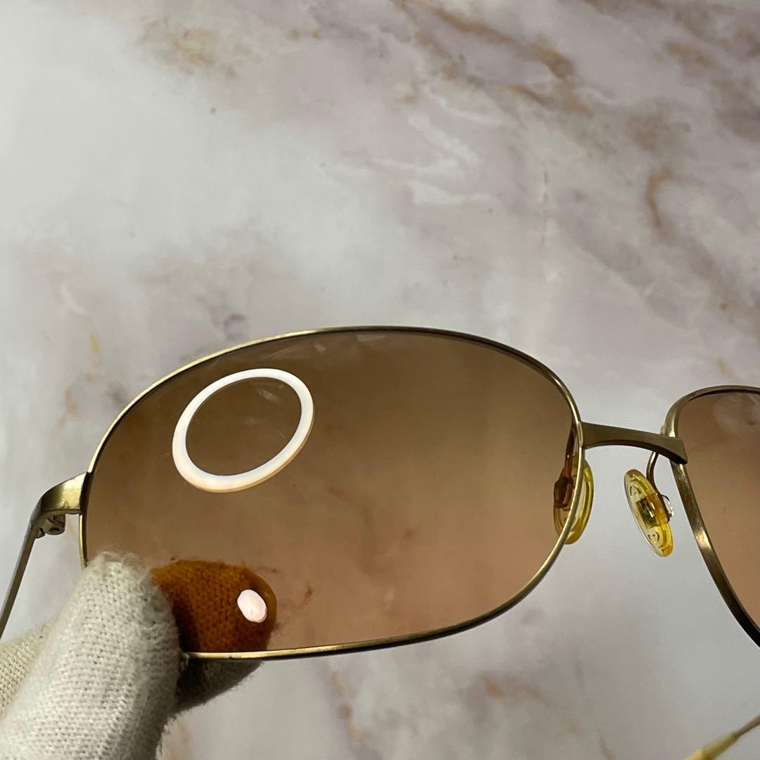 オリバーピープルズ オーバル y2k アンティーク サングラス ケース付き