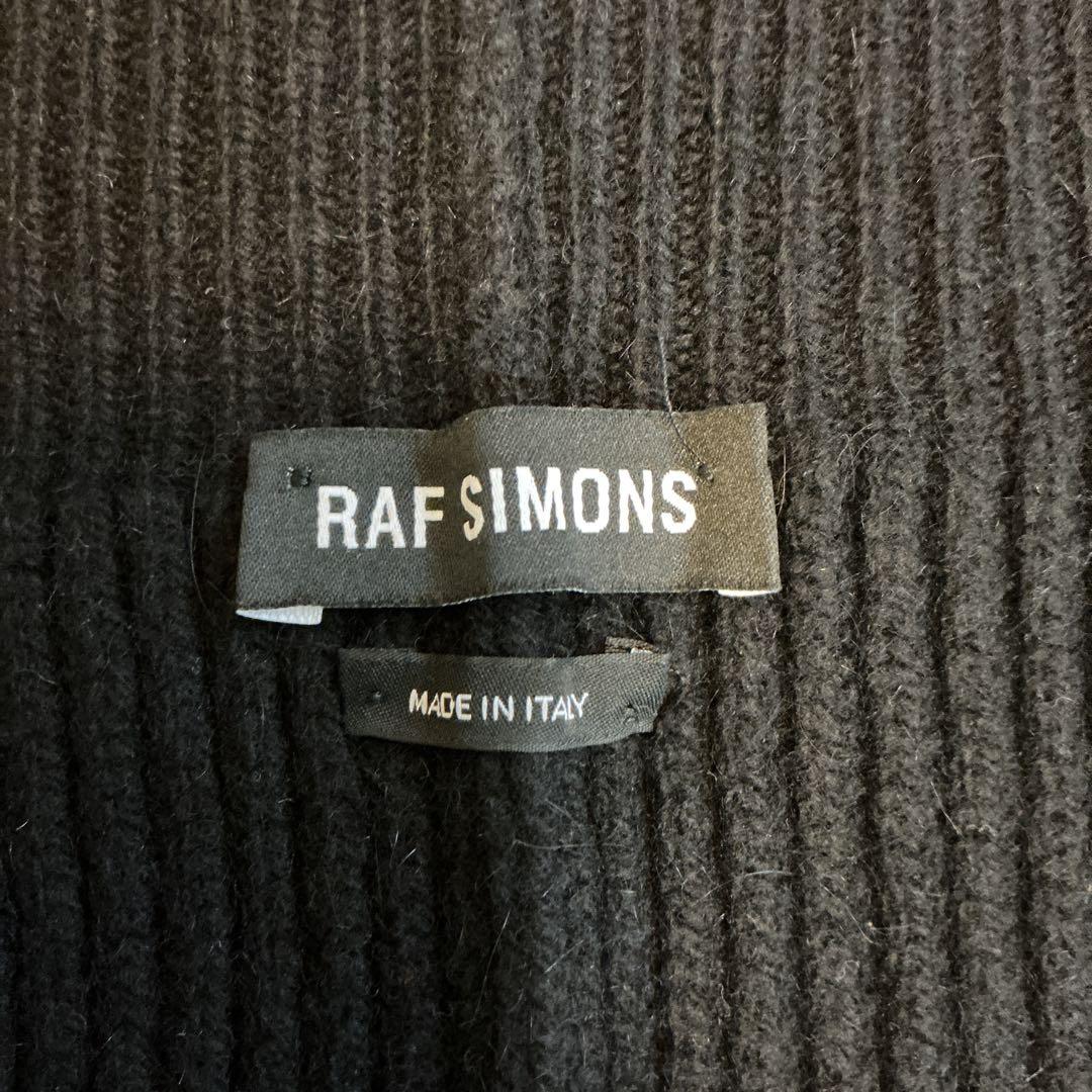 RAF SIMONS／ラフシモンズ／ウールケープ　イタリー製