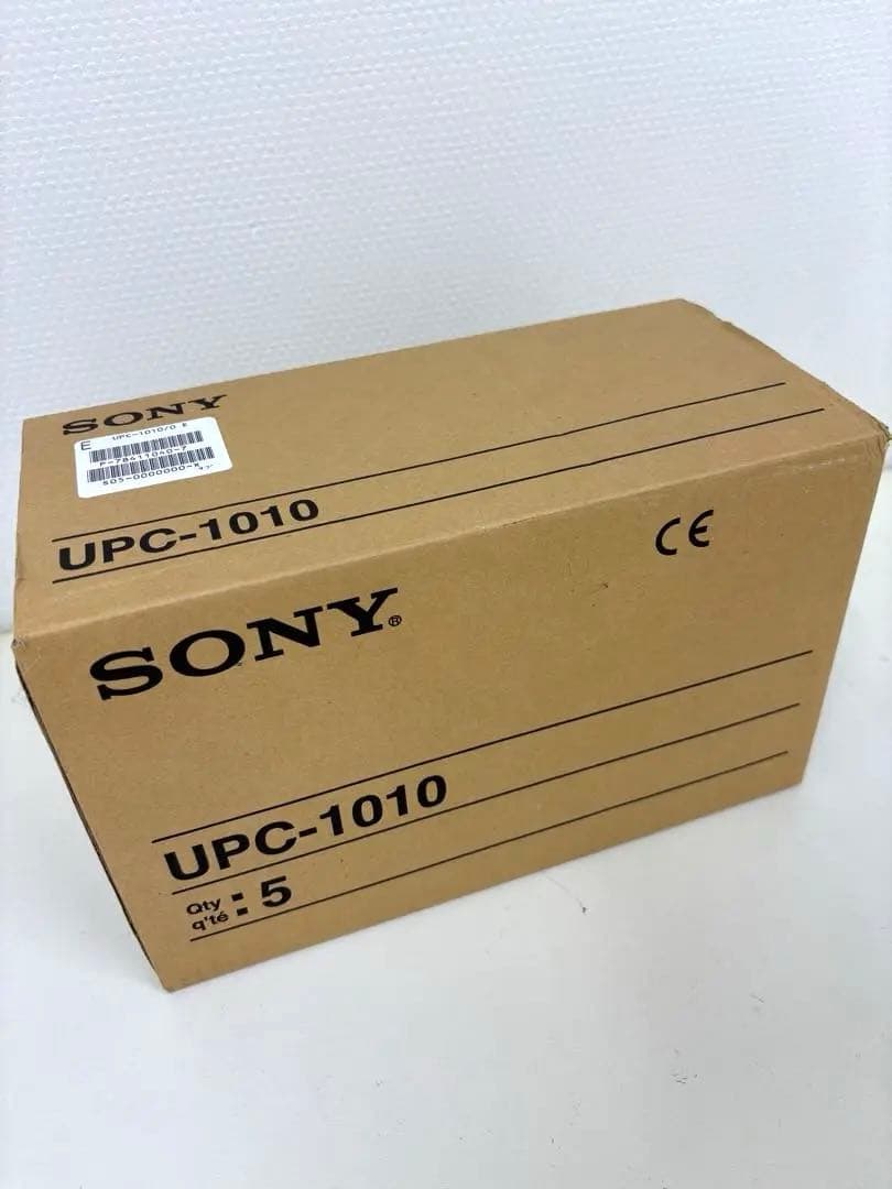 SONY カラープリントパックUPC-1010×4箱+プリンタ紙