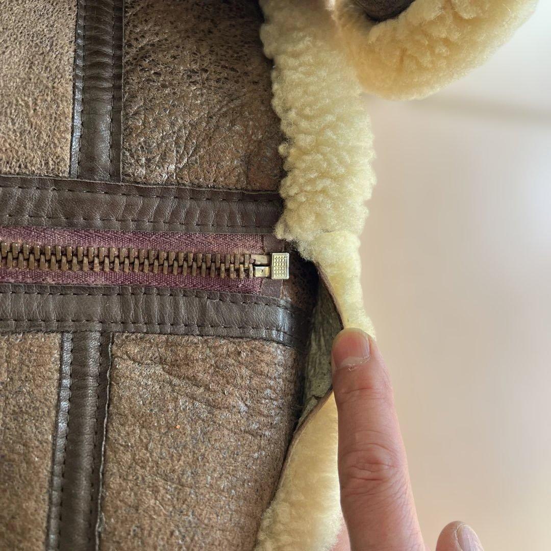 US sheepskin Ｂ-３ムートンジャケット