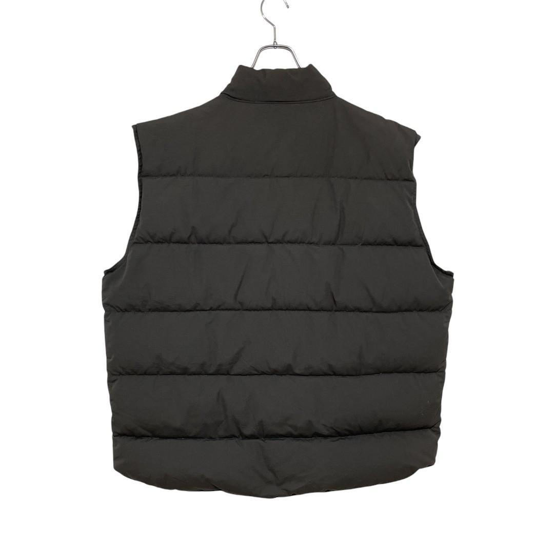 【Cabela's】 裏地フリース ロゴ刺繍グースダウンベスト グレー 2XL