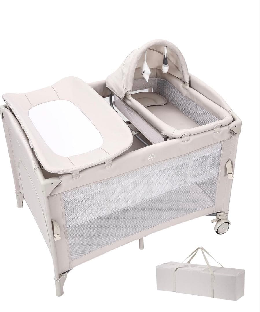 K*o様 多機能ベビーベッド グレー