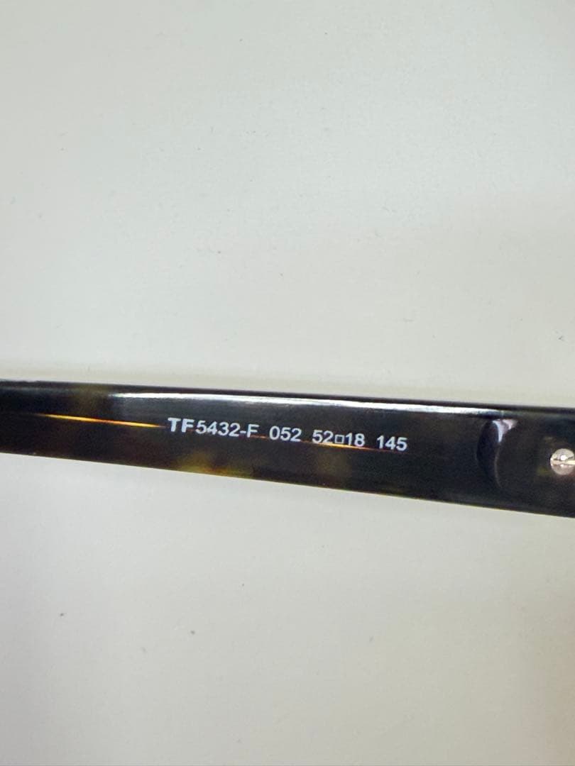 TOM FORD TF5432-F べっ甲 ブラウンレンズ サングラス