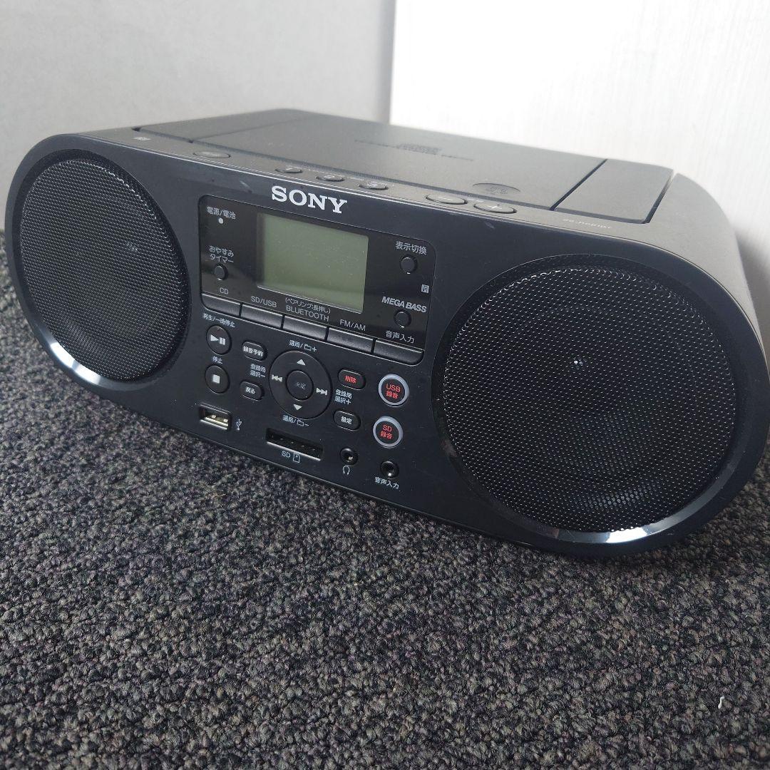 SONY ZS-RS81B CDラジオ Bluetooth対応 MEGABASS