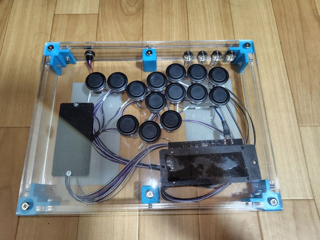 ZENAIMボタン搭載　レバーレス　アケコン