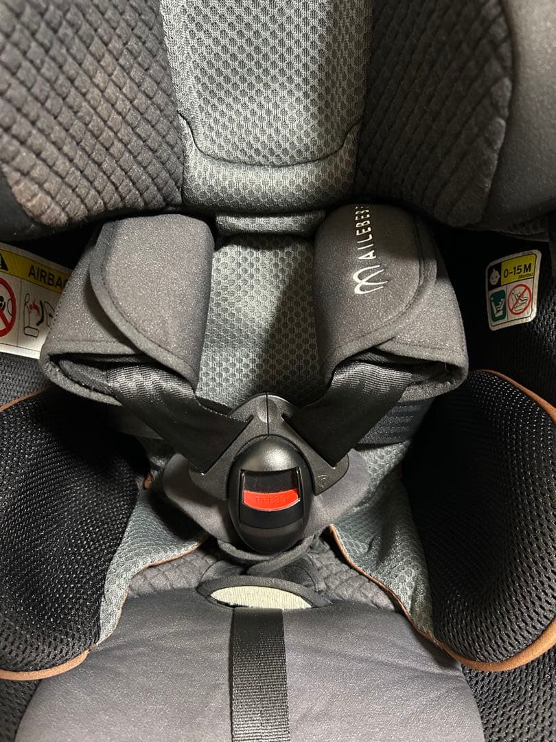 エールべべ クルットR ウィ チャイルドシート リュクスグレー 限定