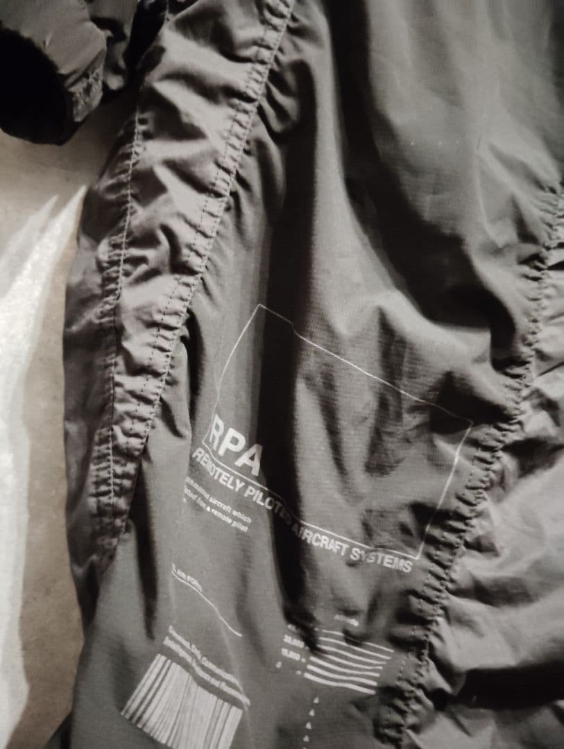 AVIREX　ジャケット　モッズコート　ミリタリー　ストリート　ブラック　黒　L