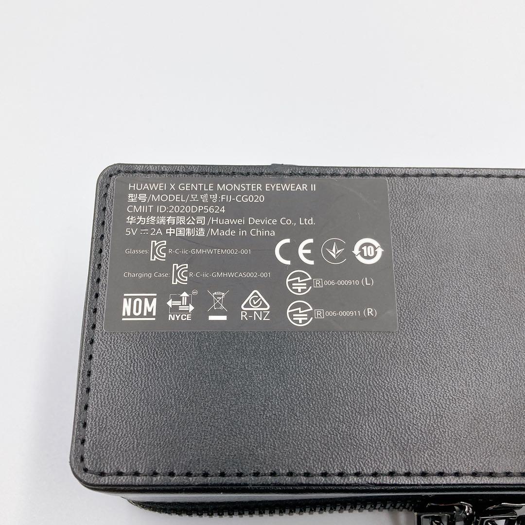 【美品】GENTLE MONSTER HUAWEI スマートサングラス BK