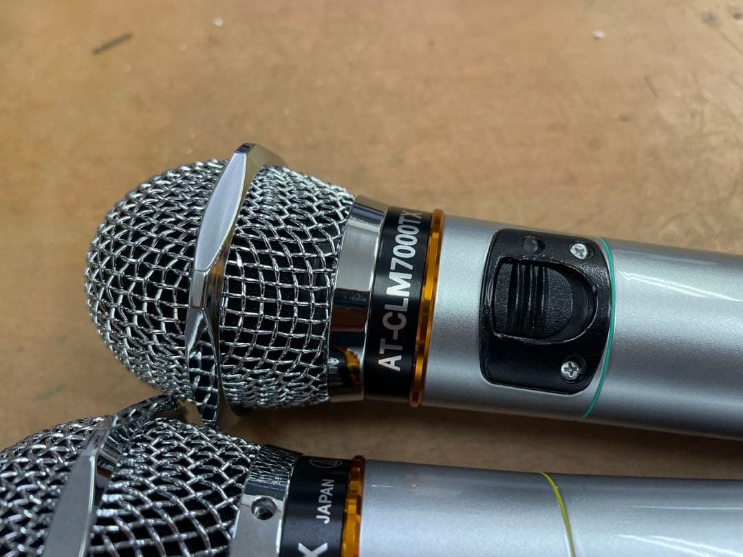 オーディオテクニカ製赤外線ワイヤレスマイク　AT-CLM7000TX2本