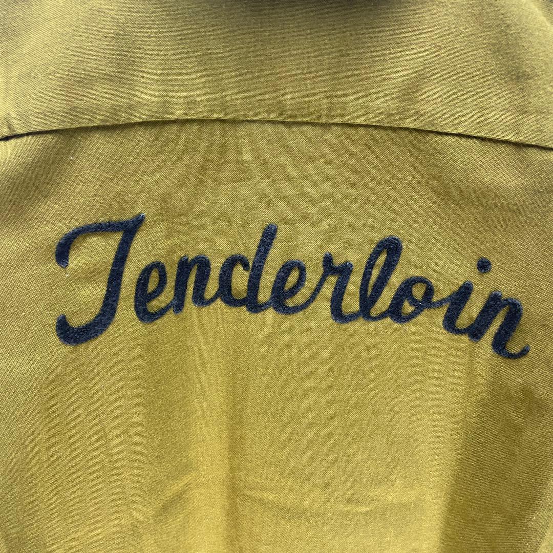 テンダーロイン ボーリングシャツ　T-BOWL オリーブ　グリーン　サイズXS