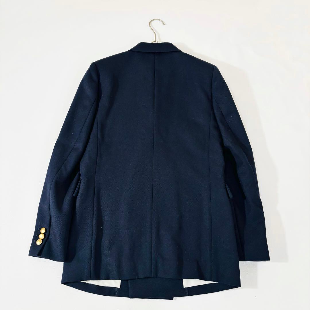901 美品 マカフィー ウールダブルブレストジャケット ネイビー 近年モデル