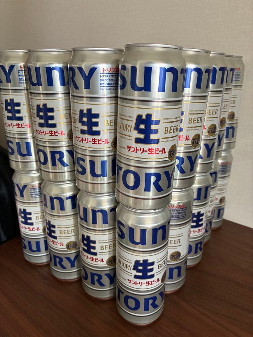 ビール500ml40本 サントリー生ビールまとめ売り