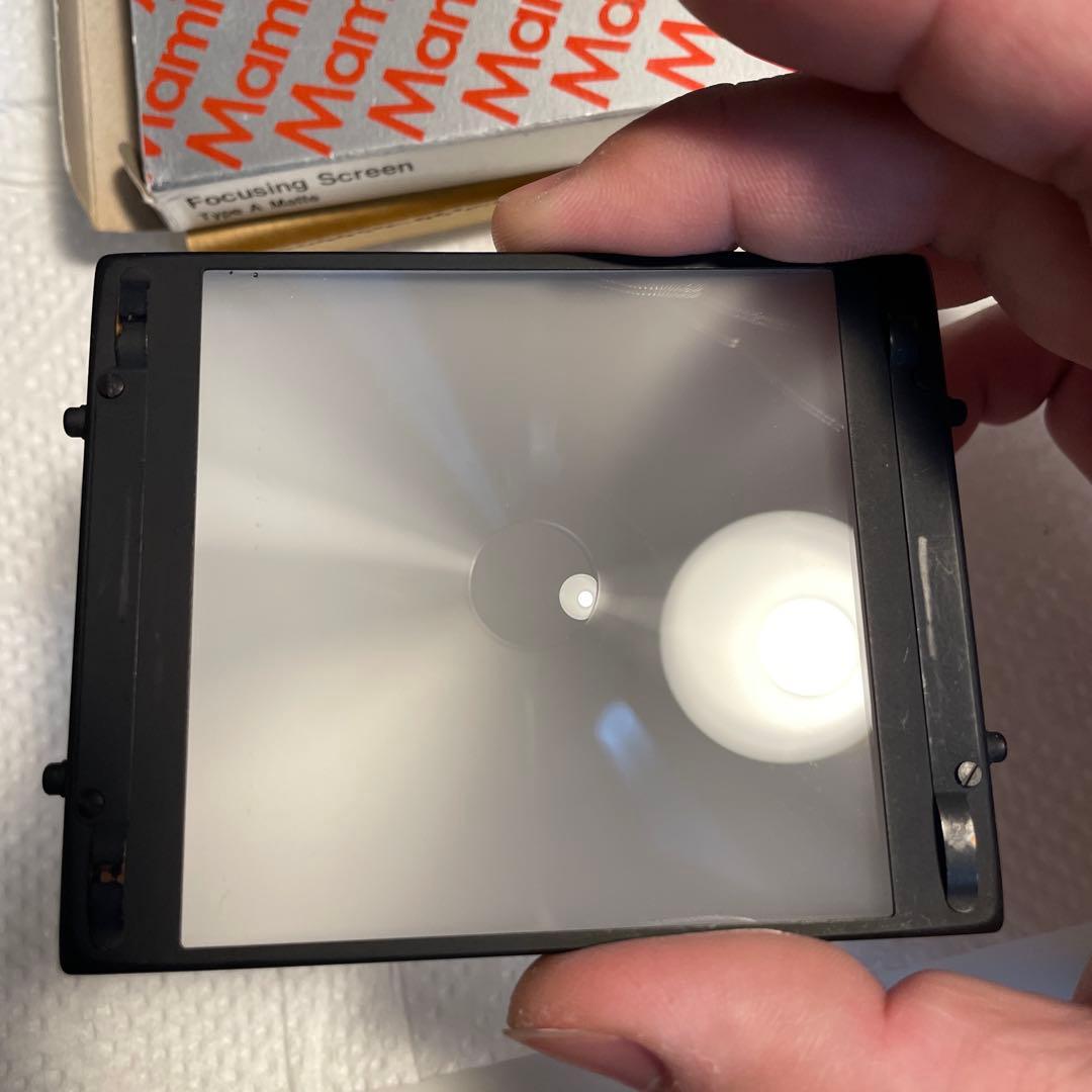 マミヤ　mamiya rb67 pro sd フォーカシング　スクリーン