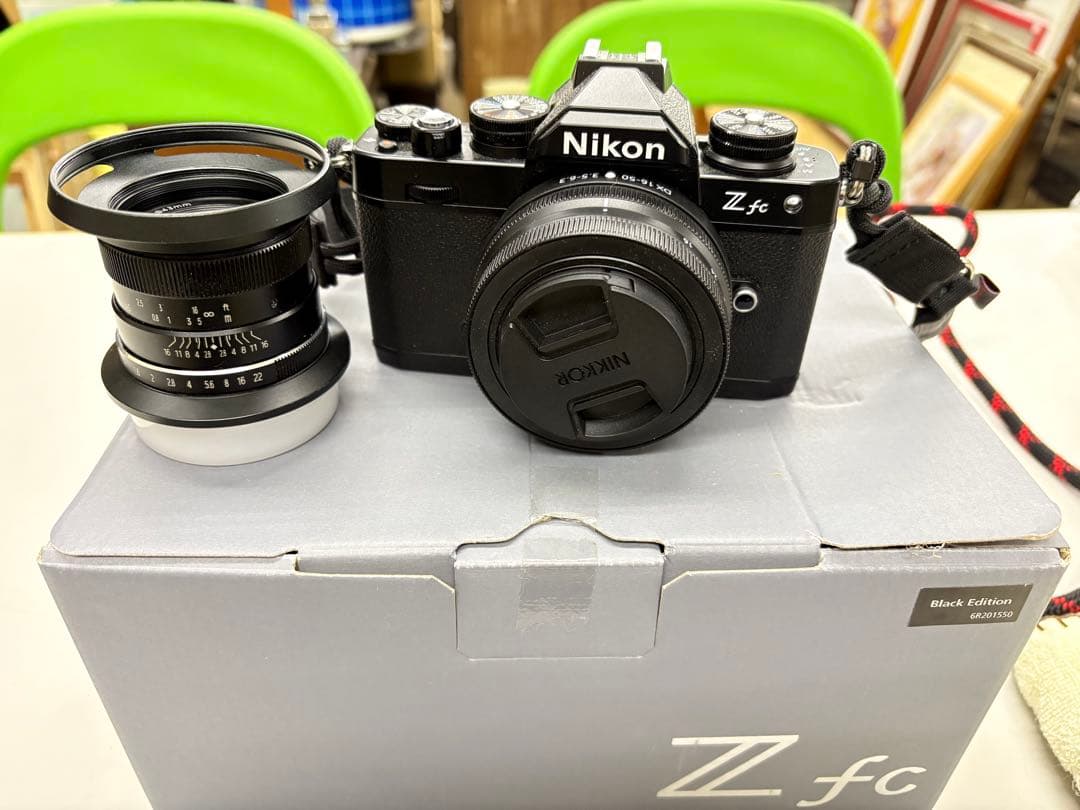 Nikon Z fc 16-50kit プラスPERGEAR 35mm F1.2