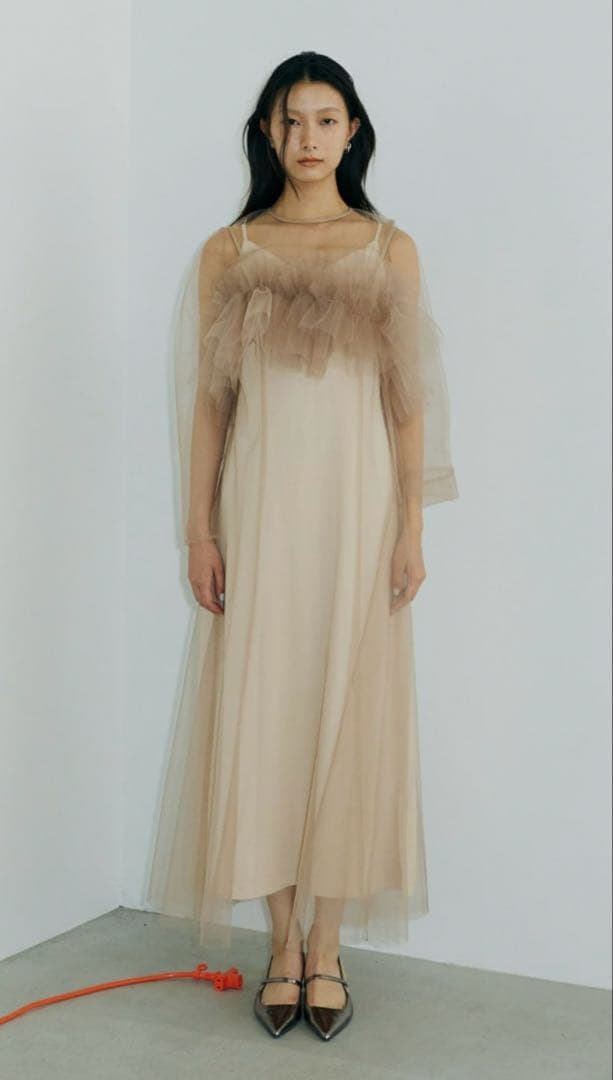 multiway volume tulle dress チュールドレス