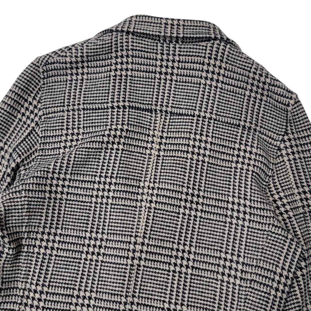 ほぼ未使用 チルコロ CIRCOLO グレンチェック ウールジャージージャケット