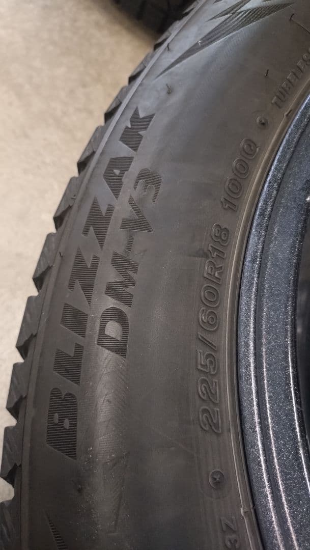 専用■225/60R18 BS冬用DM-V3 2020年 スタッドレス 4本■