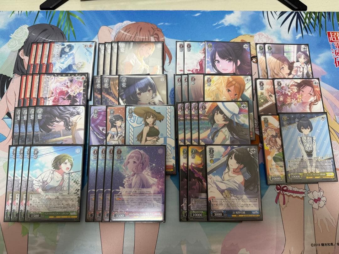 【最終値下げ】ヴァイスシュヴァルツ　シャニマス　8電源　デッキ　パーツセット