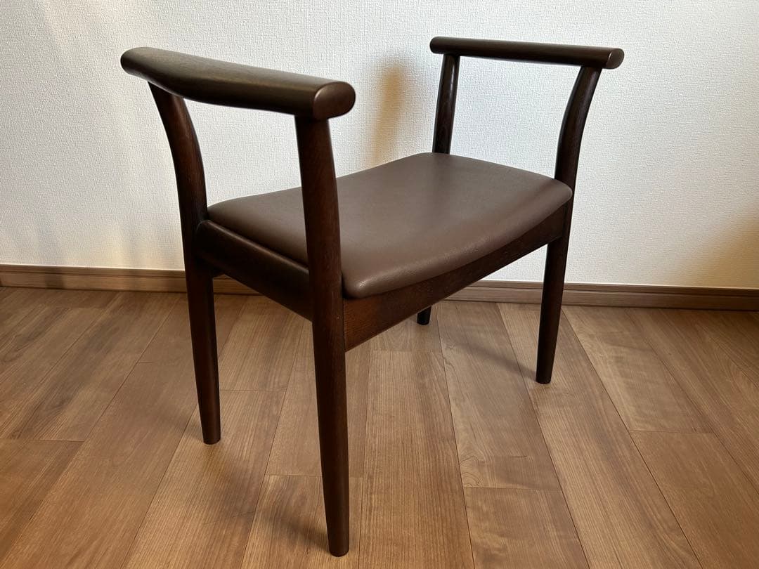 美品　マチュリテ ポーチェア 飛騨産業 キツツキ スツール 玄関椅子