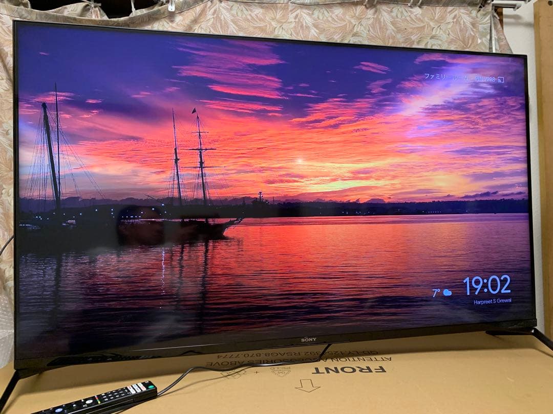 ソニー 50V型 4K 液晶 テレビ ブラビア XRJ-50X90J