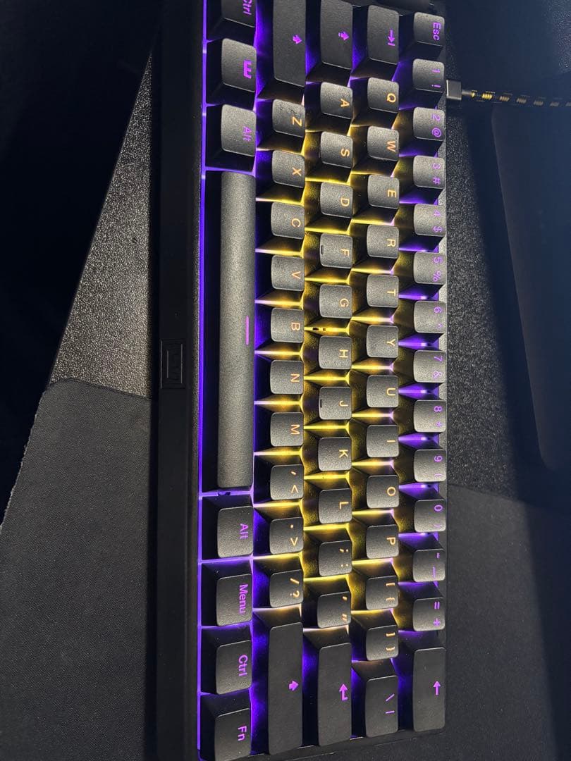 キーボード wooting60He+