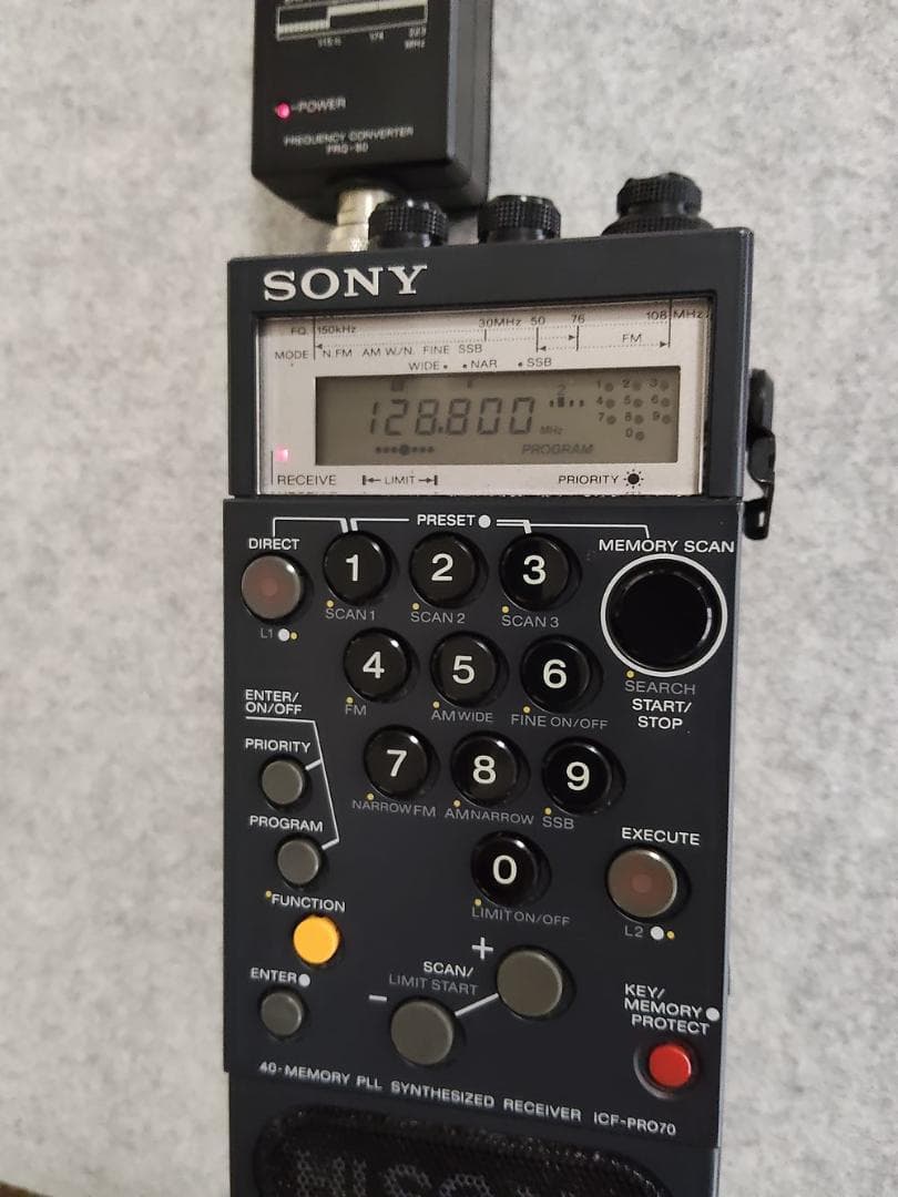 SONY ICF-PRO70 整備品 受信良好 美品