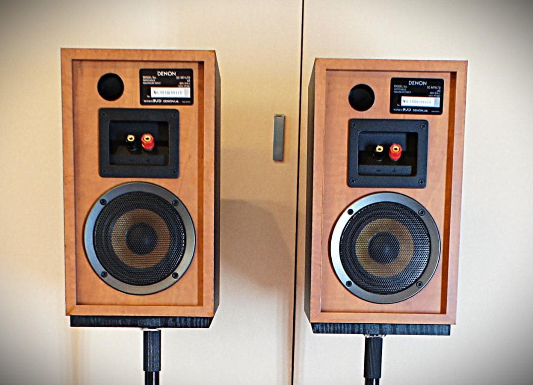 【超美品】DENON SC-M71LTD ブラックリモデル整備良品スタンド付き