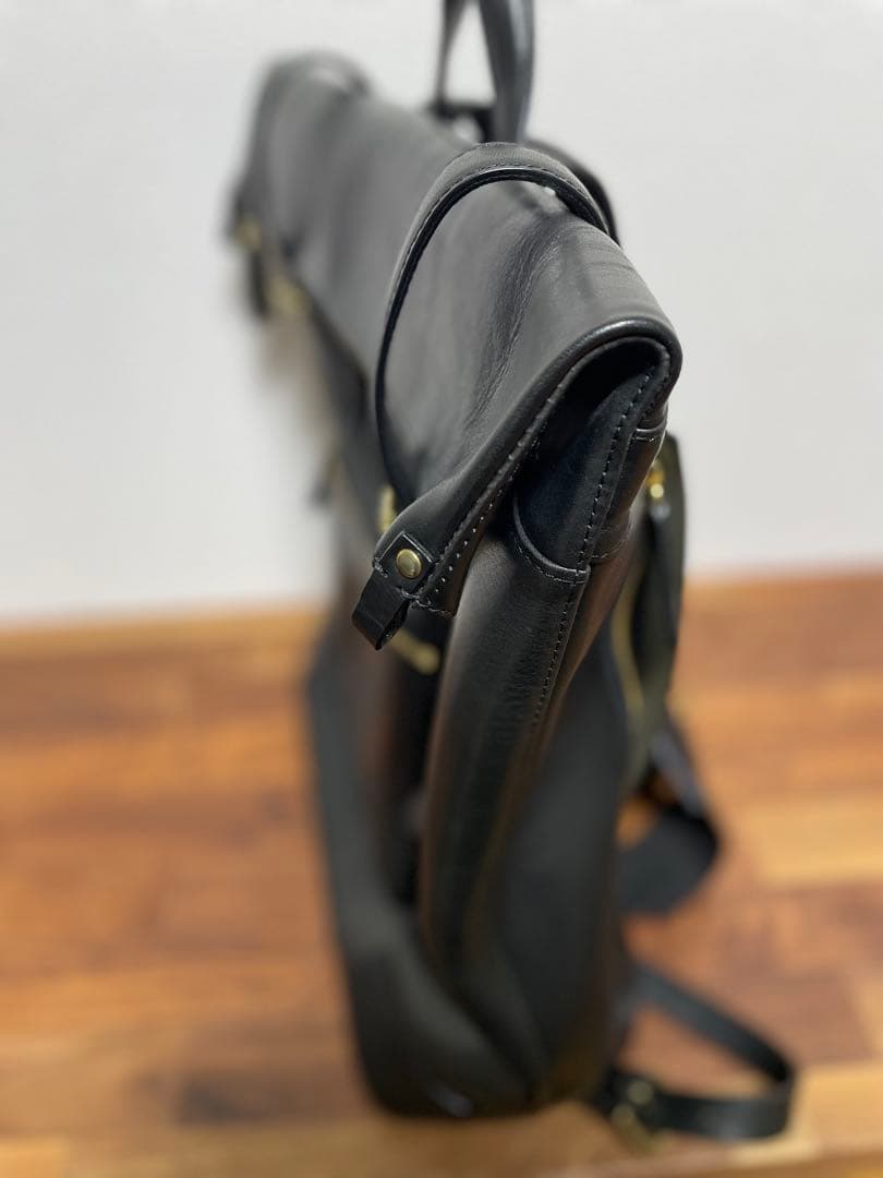 ※タキ※NOI JAPAN使用品レザーバックパック ツァイトレザー