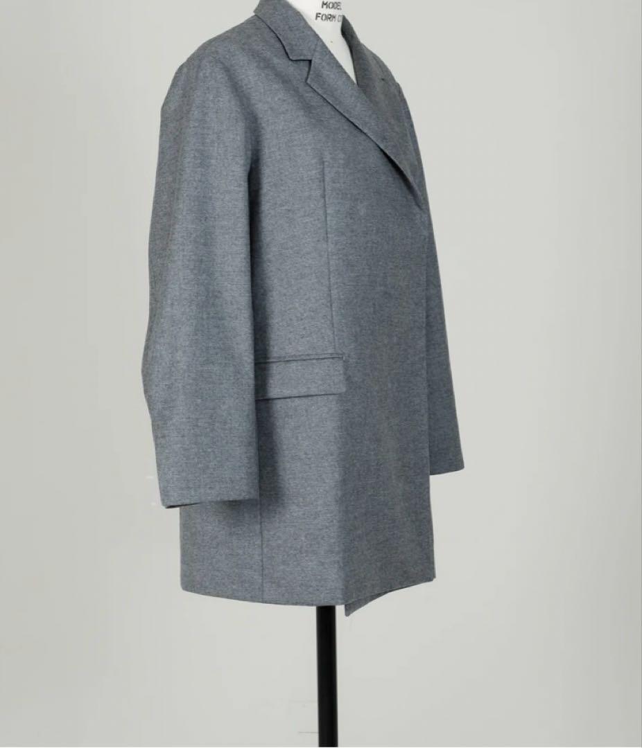 デレス deres 13th ライトグレー コート ジャケット