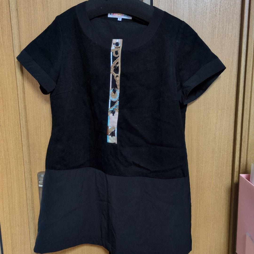 LEONARD SPORT 半袖チュニックコート　中綿入り　　 42