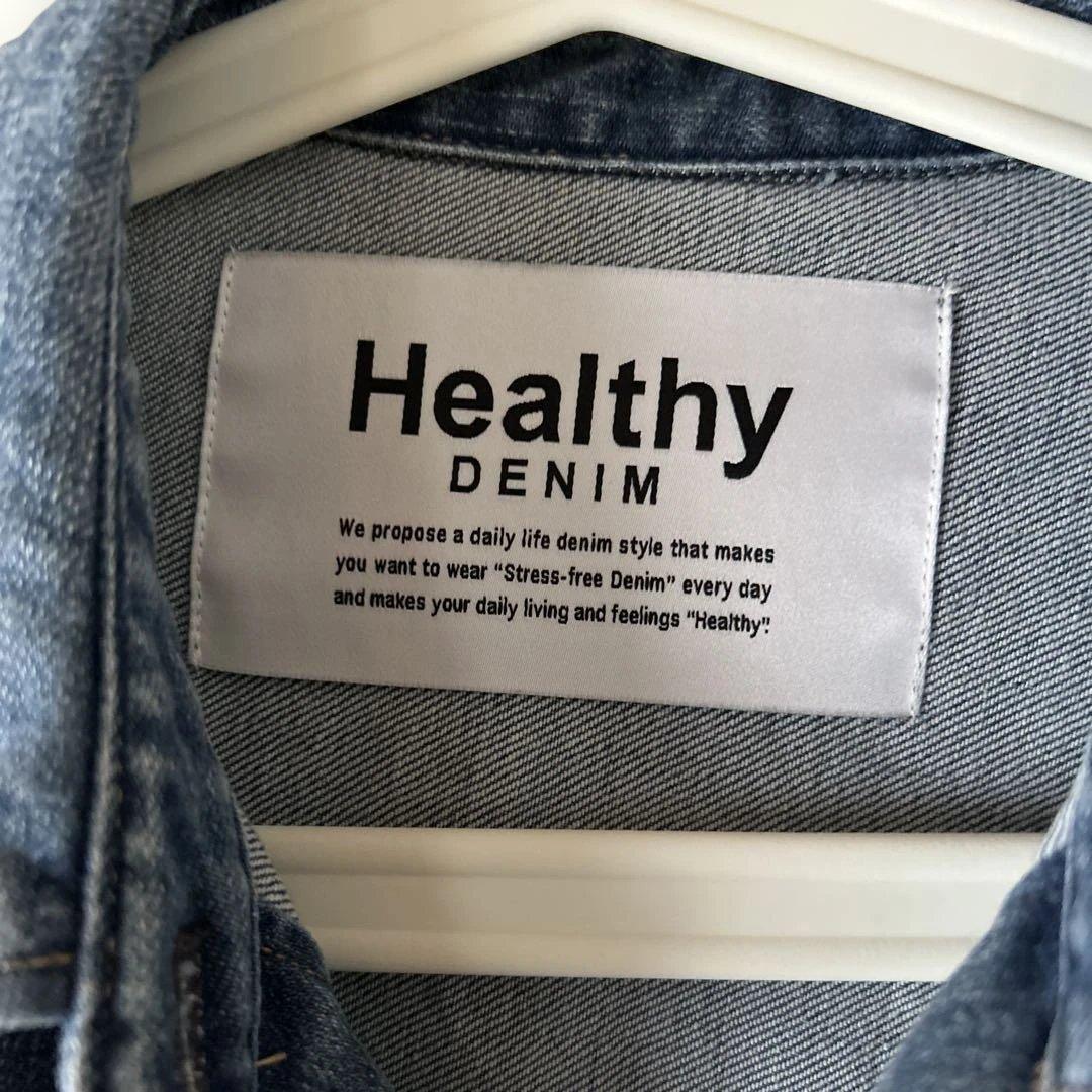 美品　Healthy Denim 長袖デニムシャツ　サイズ1