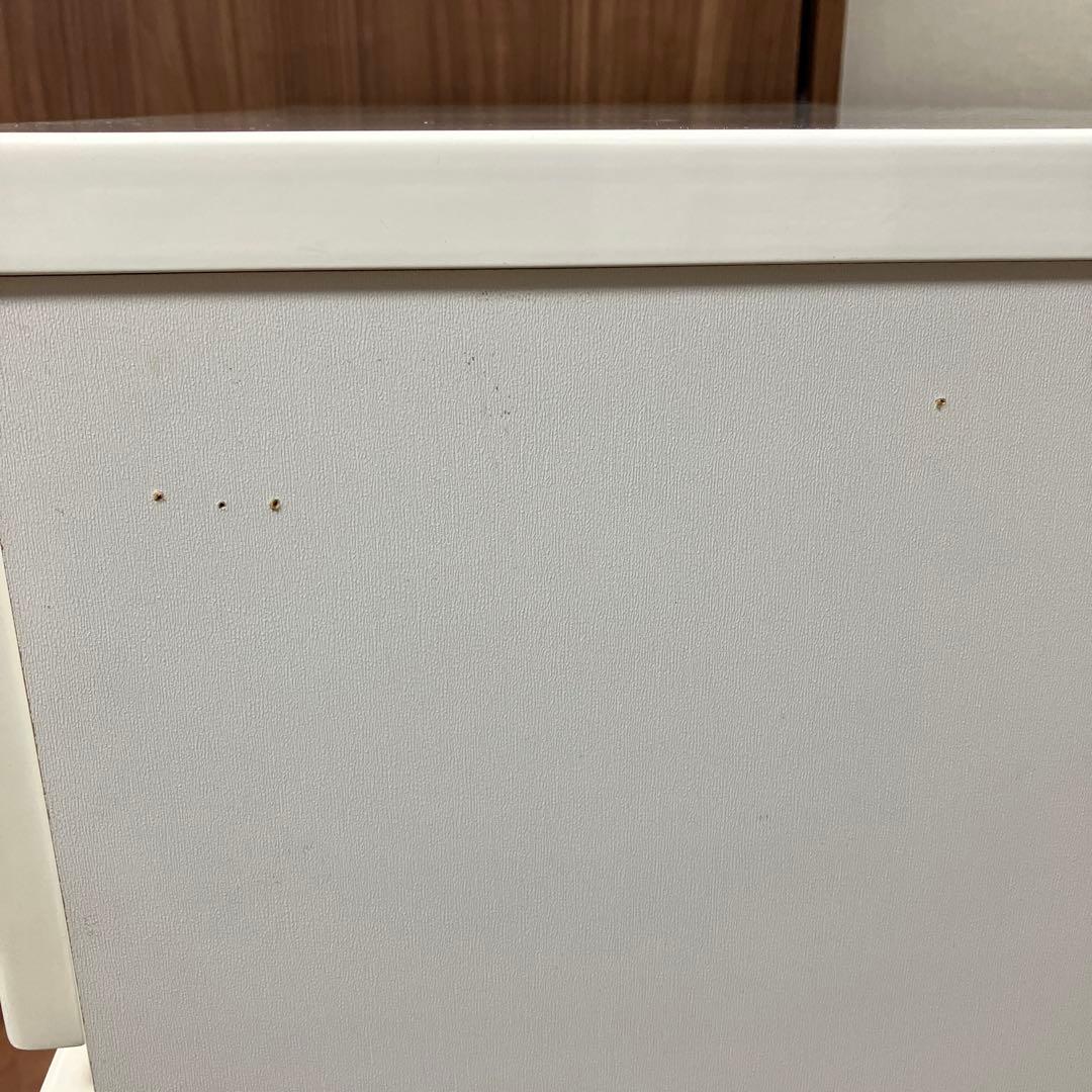 ニトリ　チェスト　5段　タンス　ハイチェスト　引き出し　白　ホワイト