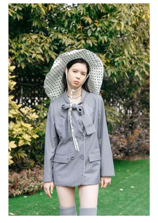 ジャケット・アウター bibiy MIMI RIBBON JACKET