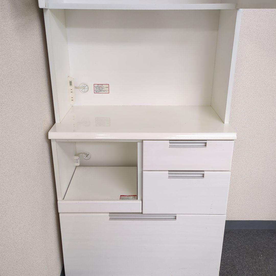 ホワイト 食器棚 　ニトリ
