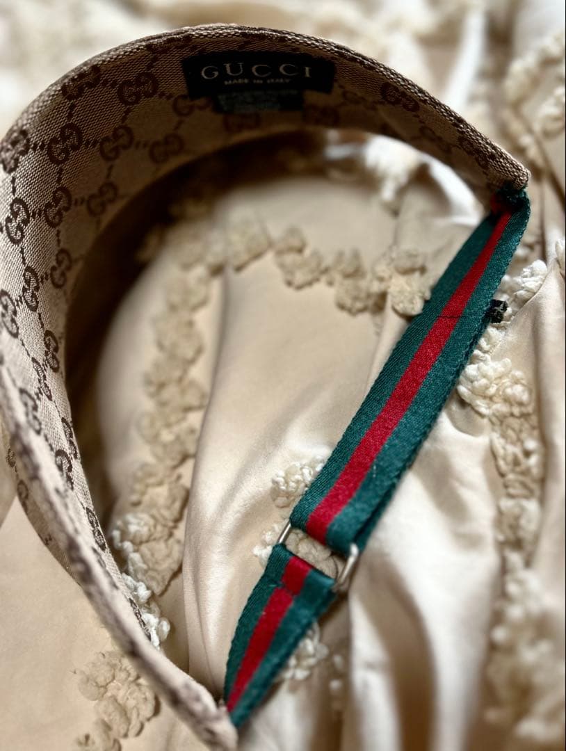 GUCCI GGパターン サンバイザー (送料込)