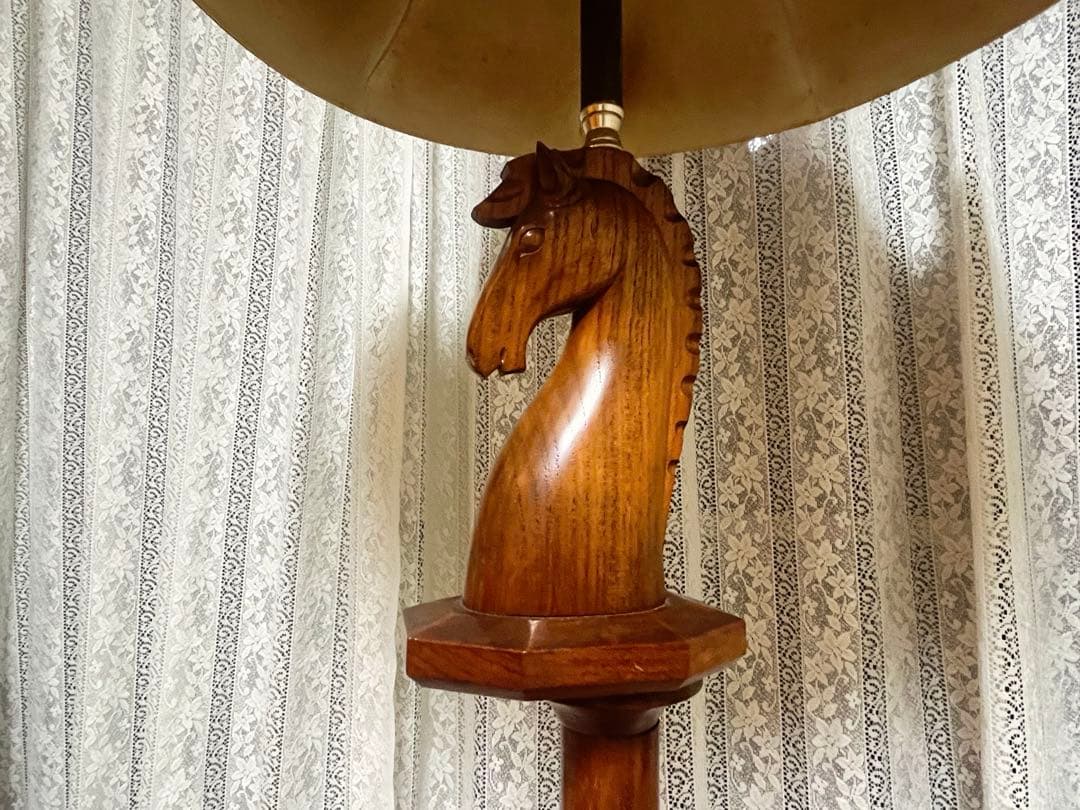 昭和レトロ スタンドライト シェードランプ フロアスタンド ヴィンテージ 古家具