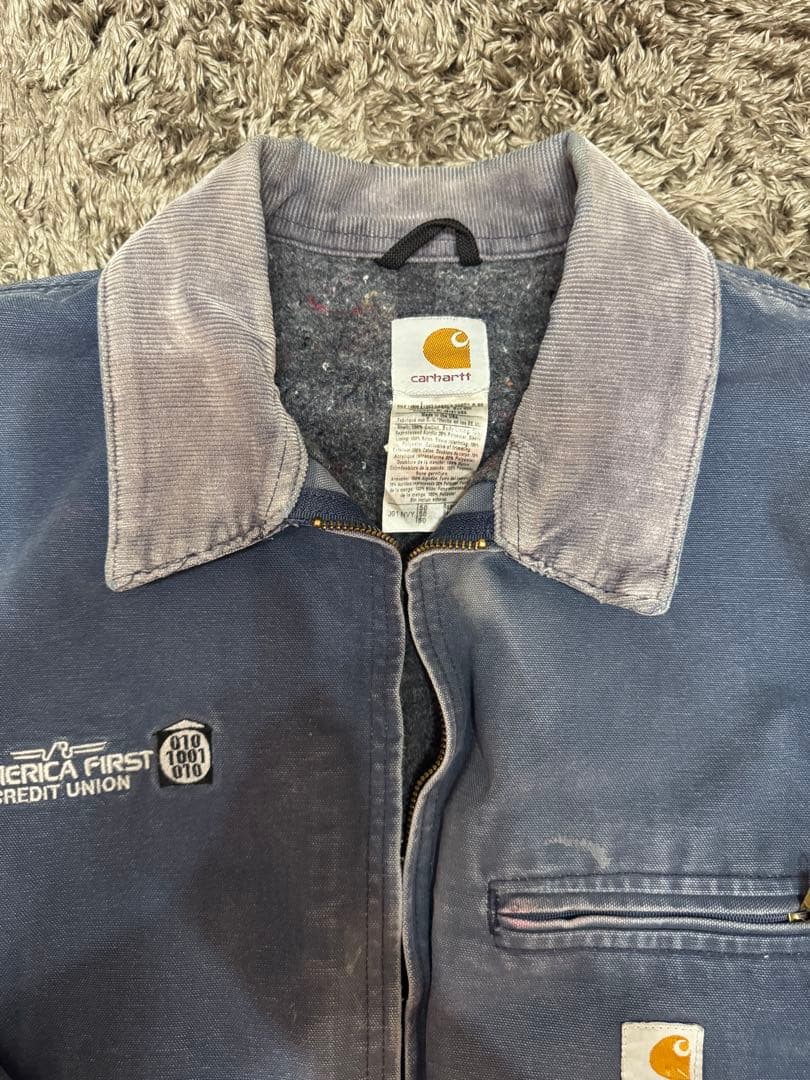 カーハート　デトロイトジャケット　ＸＬ　フェード　90s great land