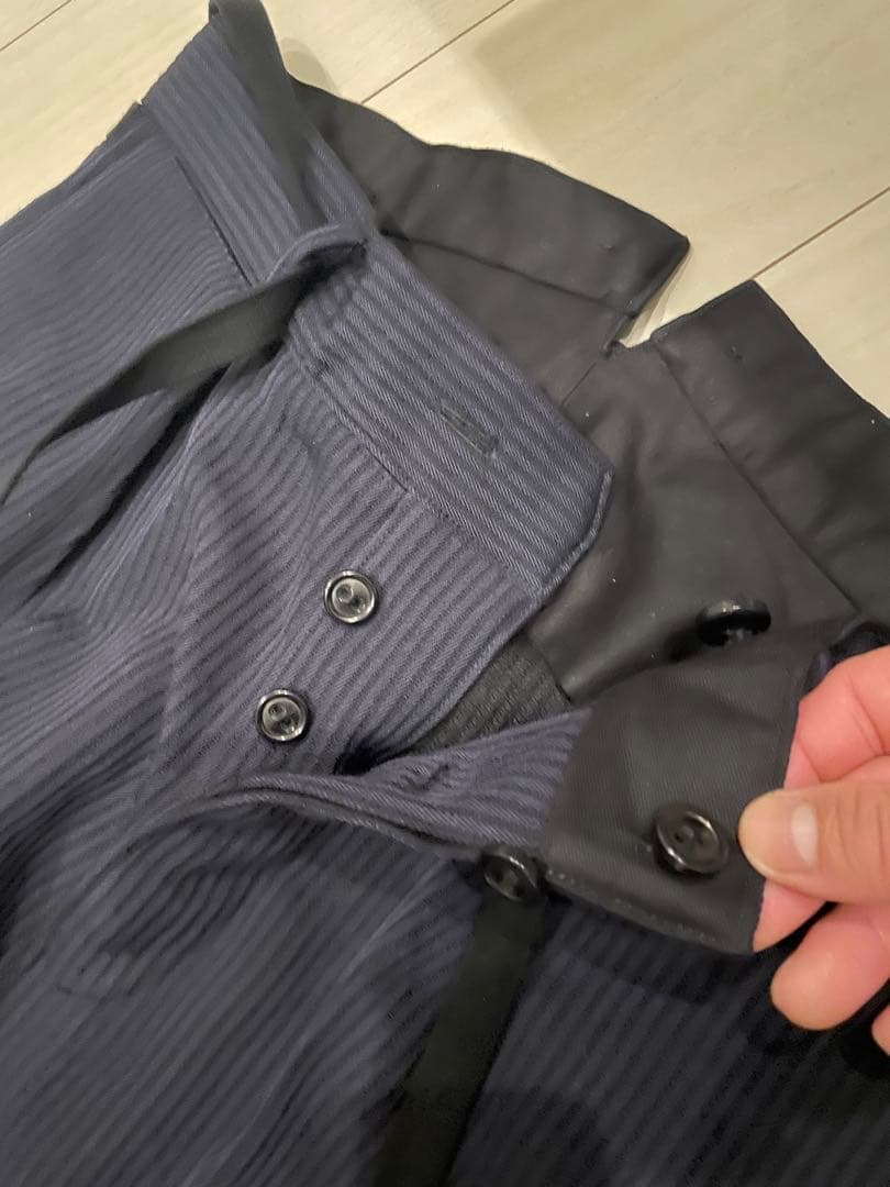 COHERENCEスラックス　ネイビー