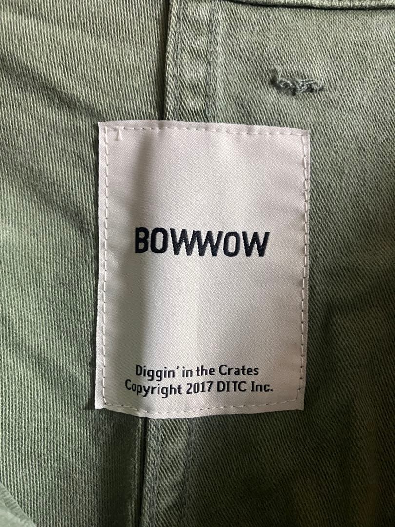 BOWWOW × BEAMS 別注 カーゴパンツ ベイカーパンツ ペンキ加工