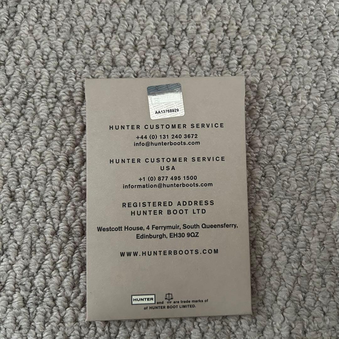 HUNTER ハンター　レインブーツ　正規品