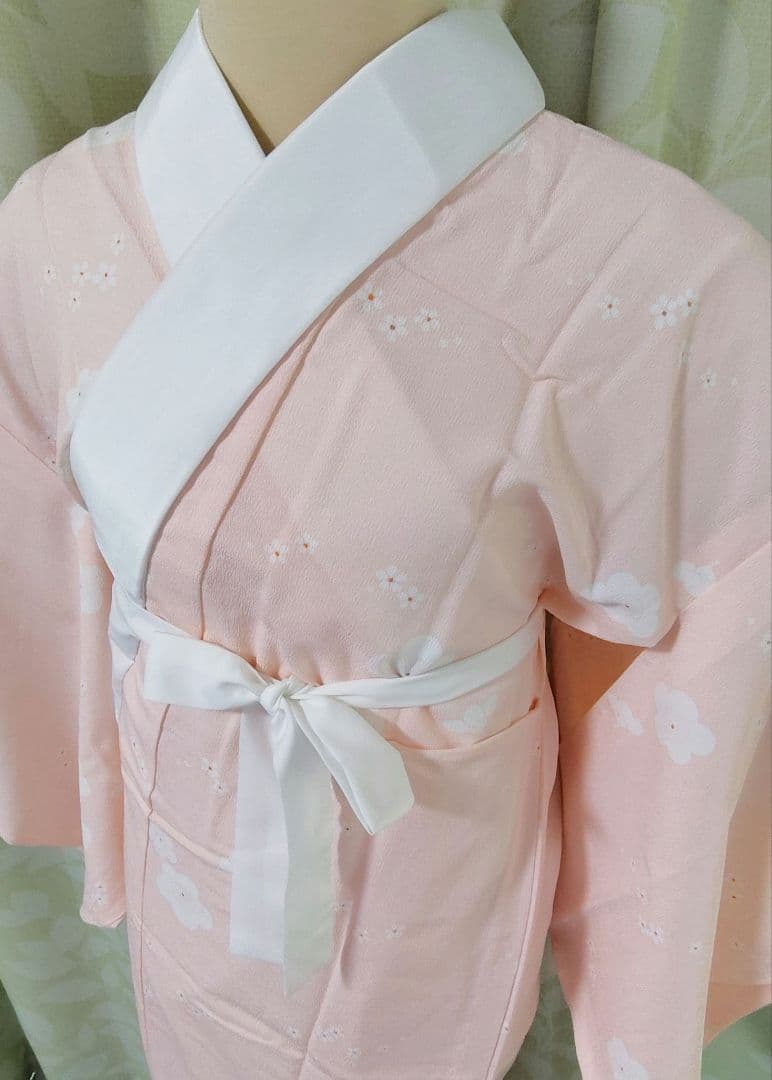 シルック　洗える長襦袢　紙人形仕立て